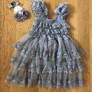 2T marching outfit and headband.